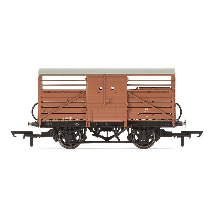 Hornby R6839 Dia.1529 Cattle Wagon  British Railways 553904 – Era 4