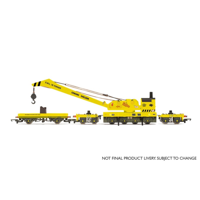 Hornby R6897 BR  75T Breakdown Crane – Era 6