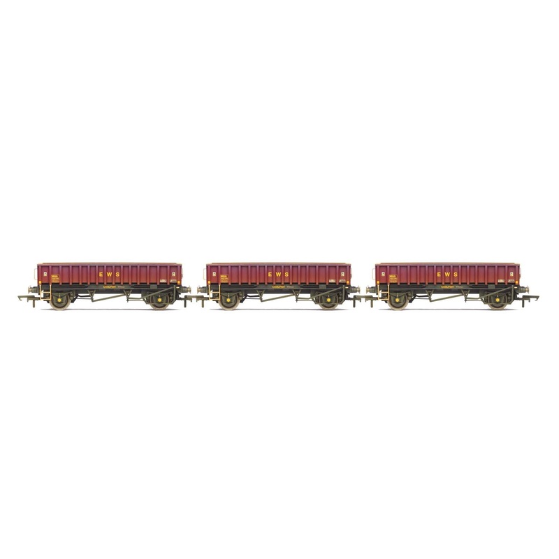 Hornby R6928 MHA Coalfish Ballast wagon  Three Pack  EWS  Era 9