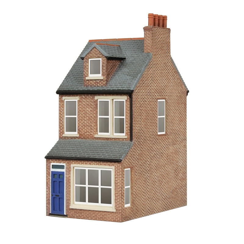Hornby R7351 Victorian End of Terrace House Right End
