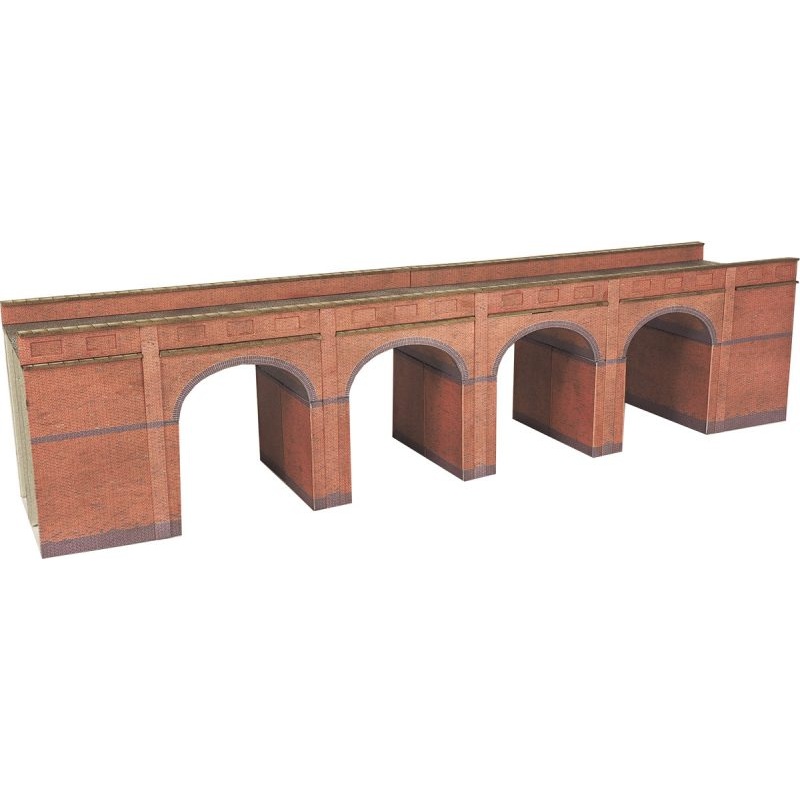 METCALFE PN140 N SCALE RED BRICK VIADUCT