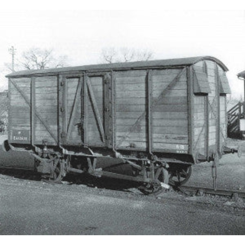 OXFORD RAIL OR76GEGV003 BR GER 10T COVERED VAN E612630