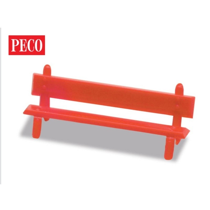 PECO LK-26 PLATFORM SEATS RED