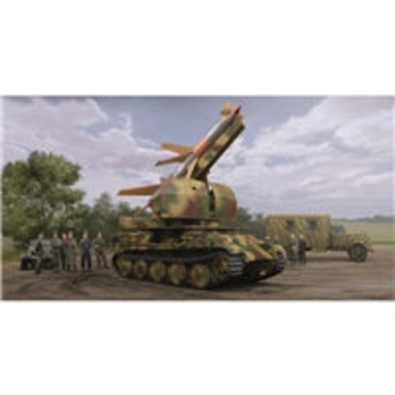 TRUMPETER 09532 FLAKPANTHER W/8.8CM FLAKRAKETE  RHEINTOCHTER I 1/35 SCALE