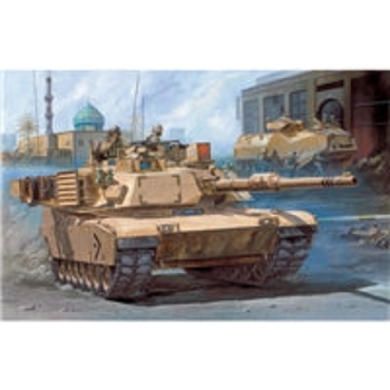 ACADEMY 13202 M1A1 ABRAMS TANK 1/35 SCALE