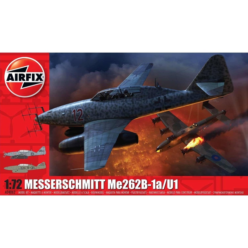 Airfix A04062 Messerschmitt Me262B-1a/U1 1:72 Scale