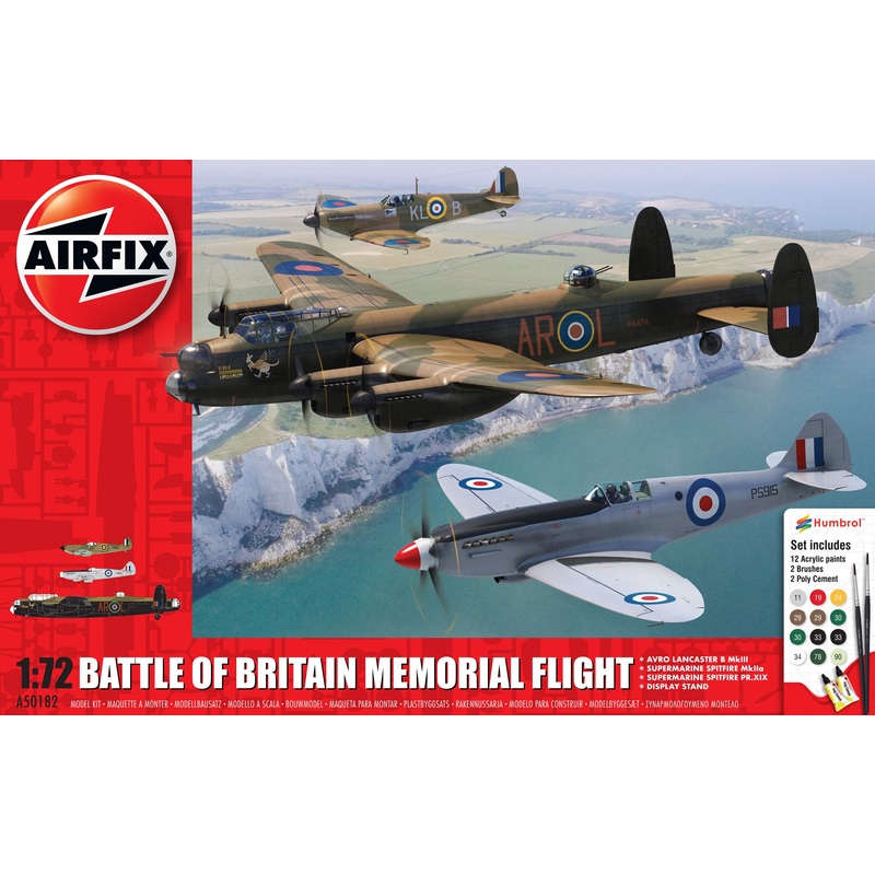 AIRFIX A50182 Battle of Britain Memorial Flight STARTER SET 1/72  SCALE