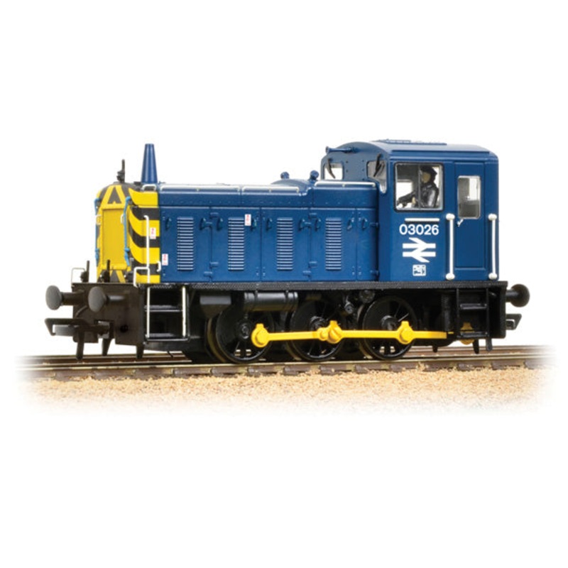 Bachmann Locomotive 31-368DS Class 03  BR Blue Wasp Stripes DCC Sound