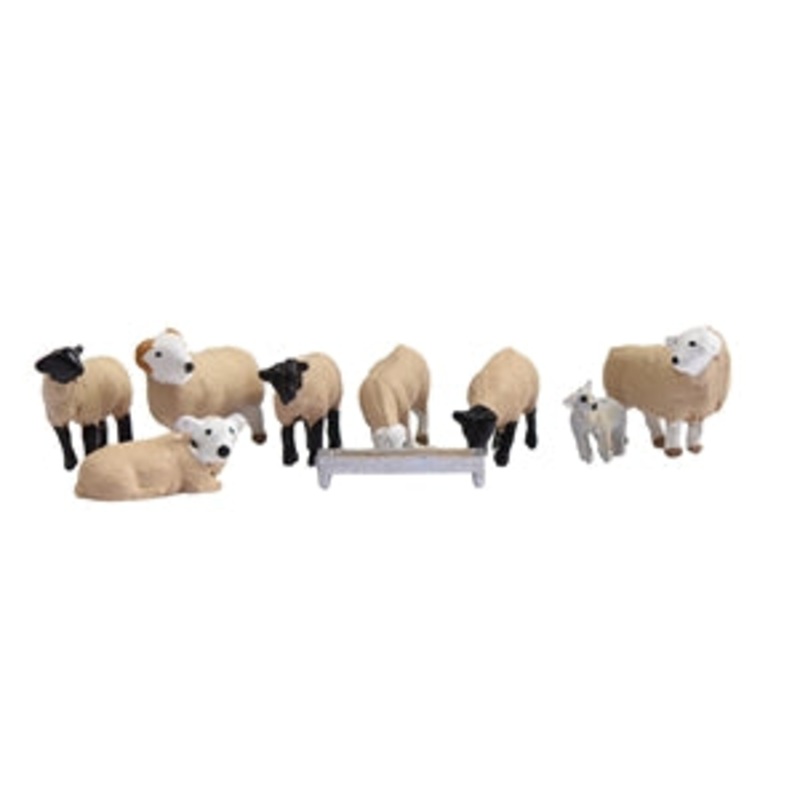 GRAHAM FARISH 379-343 SHEEP  N SCALE FIGURES