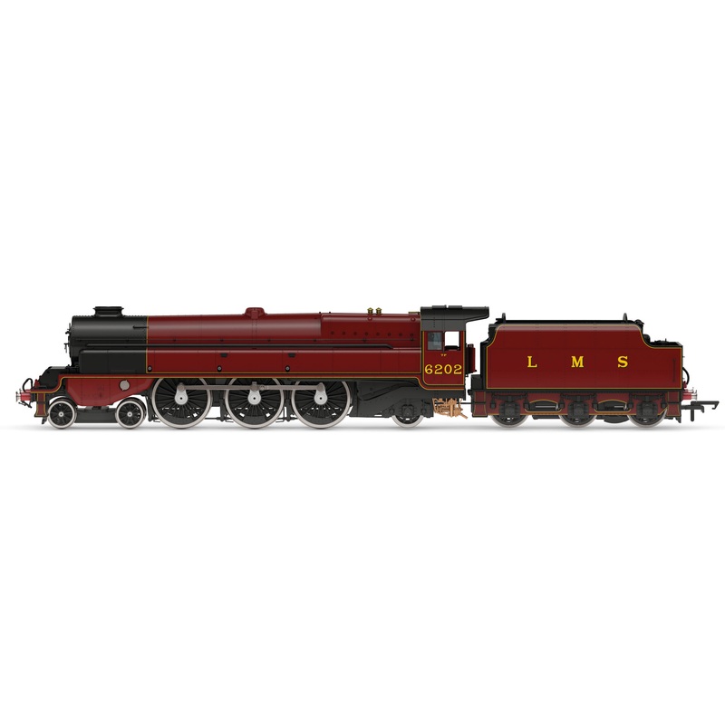 Hornby R30134 LMS, Princess Royal Class ‘The Turbomotive’, 4-6-2, 6202 – Era 3