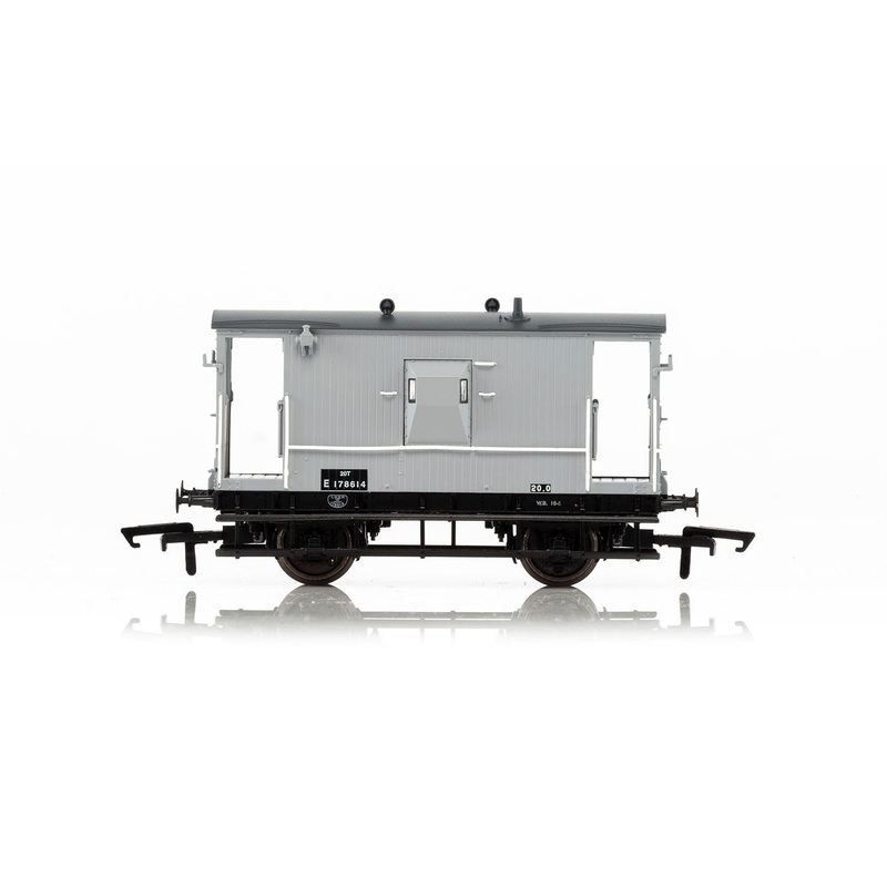 Hornby R6834A BR  Dia.064 ‘Toad E’ 20T Brake Van E178614 – Era 4