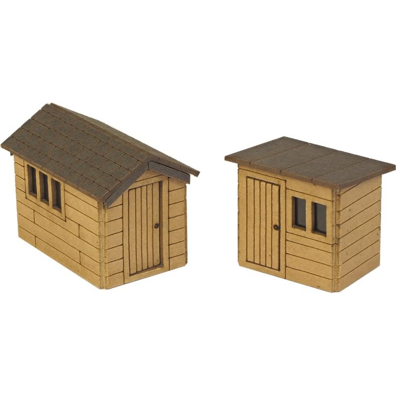 METCALFE PN812 N SCALE GARDEN SHEDS
