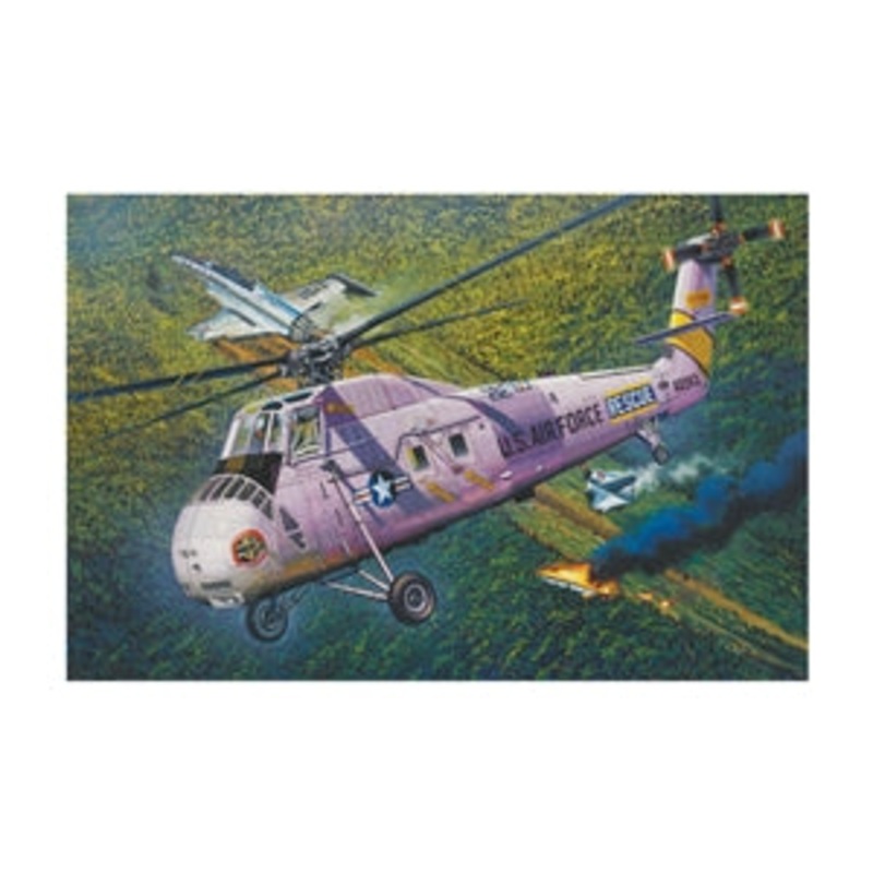 TRUMPETER 02884 CH-34J  USAF COMBAT  RESCUE 1/48 SCALE