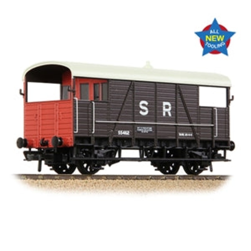 BACHMANN  38-916 SE&CR DANCEHALL BRAKE VAN SR BROWN