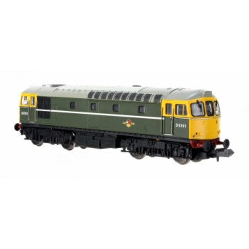 DAPOL N GAUGE 2D-001-008 CLASS 33/0  D6561 BR GREEN FULL YELLOW FRONT