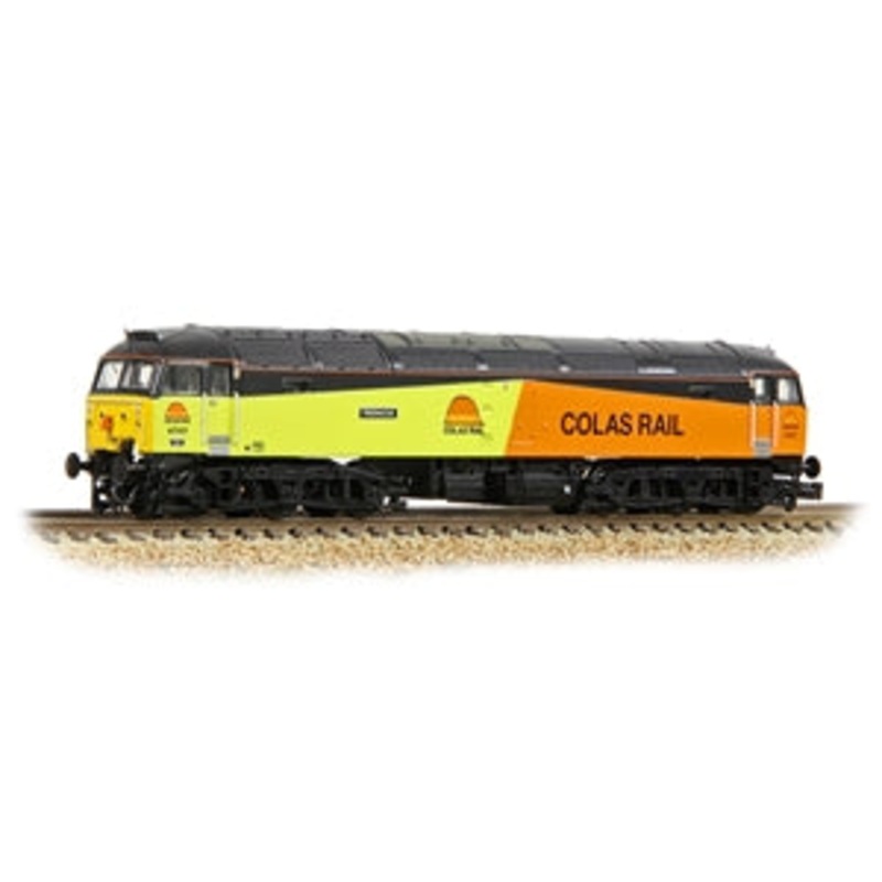 GRAHAM FARISH 372-261 Class 47/7 47727 ‘Rebecca’ Colas Rail N GAUGE LOCO