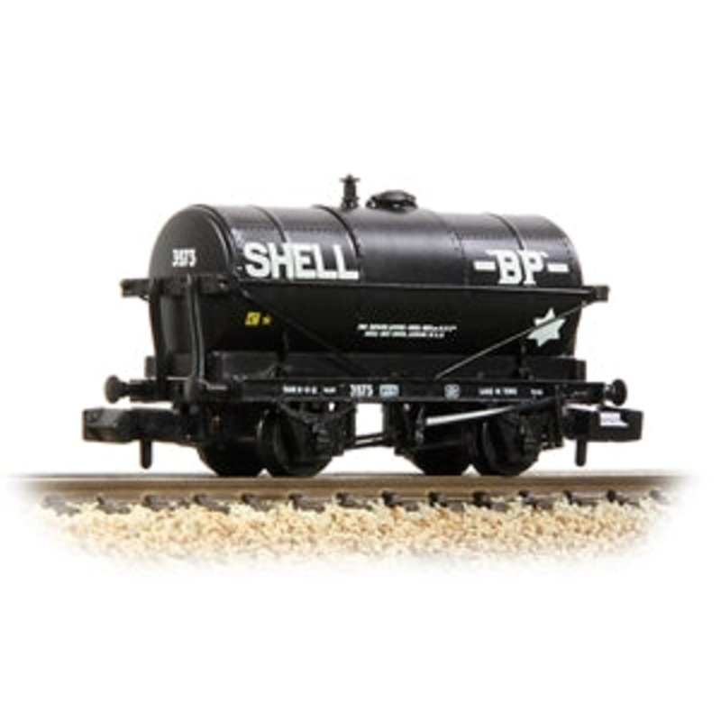 GRAHAM FARISH 373-660  14T Tank Wagon ‘Shell/BP’ Black