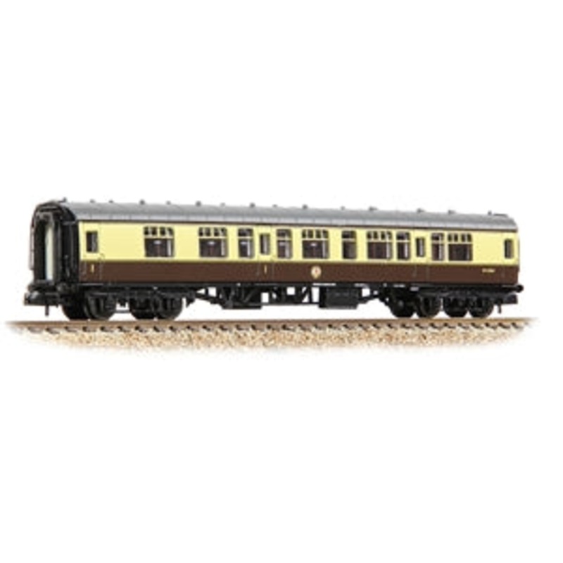 GRAHAM FARISH 374-256B BR Mk1 CK Composite Corridor BR (WR) Chocolate & Cream  N GAUGE