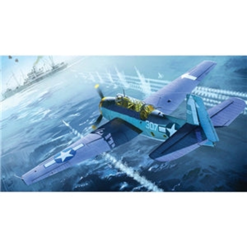 ACADEMY 12285 TBM-3 USS BUNKER HILL 1/48 SCALE