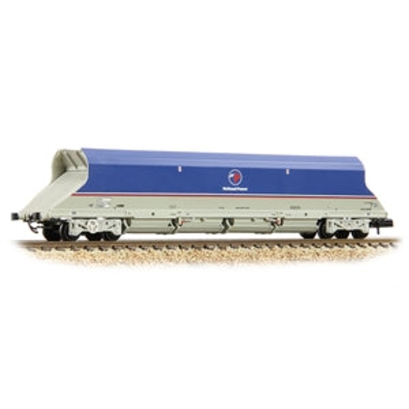 GRAHAM FARISH 373-811A  HKA Bogie Hopper ‘National Power’ Blue  N GAUGE