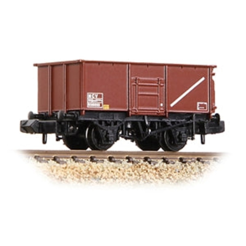 GRAHAM FARISH 377-257A  BR 16T Steel Mineral Wagon BR Bauxite (TOPS) N GAUGE