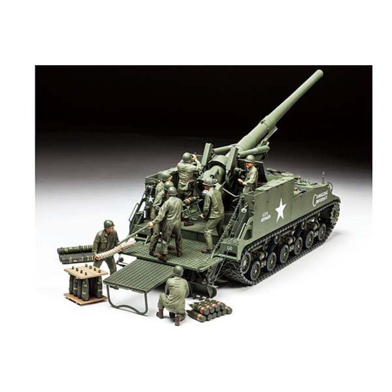 TAMIYA 35351 US SELF PROPELLED 155 MM GUN M40