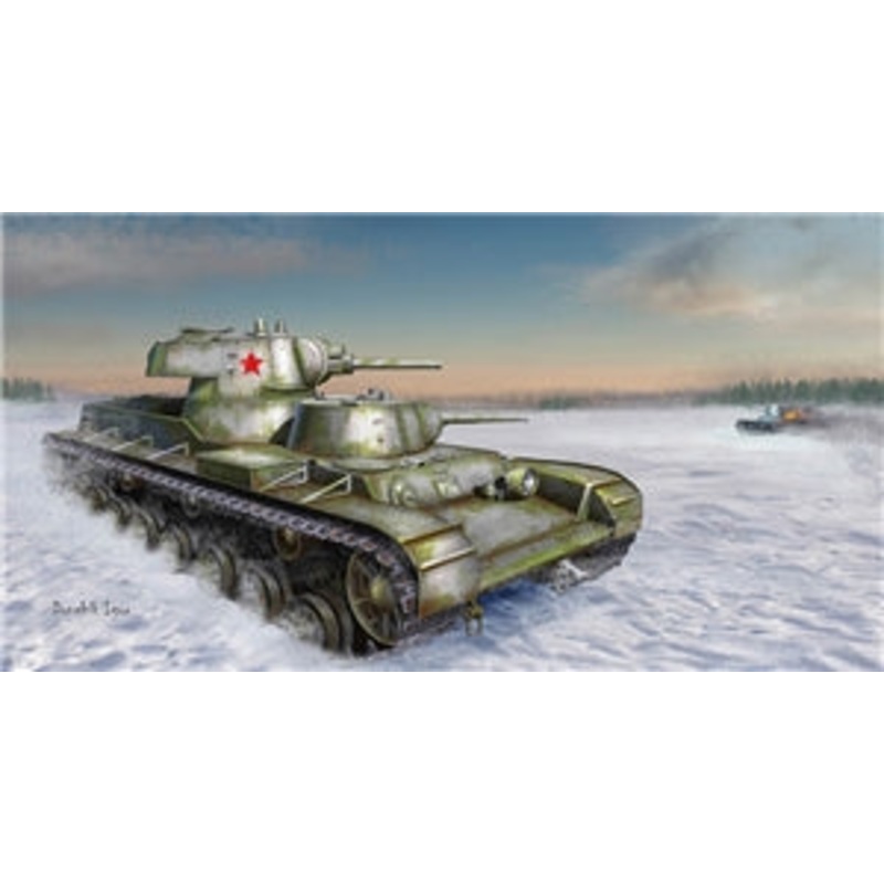 TRUMPETER 09584 SOVIET SMK HEAVY TANK  1/35 SCALE