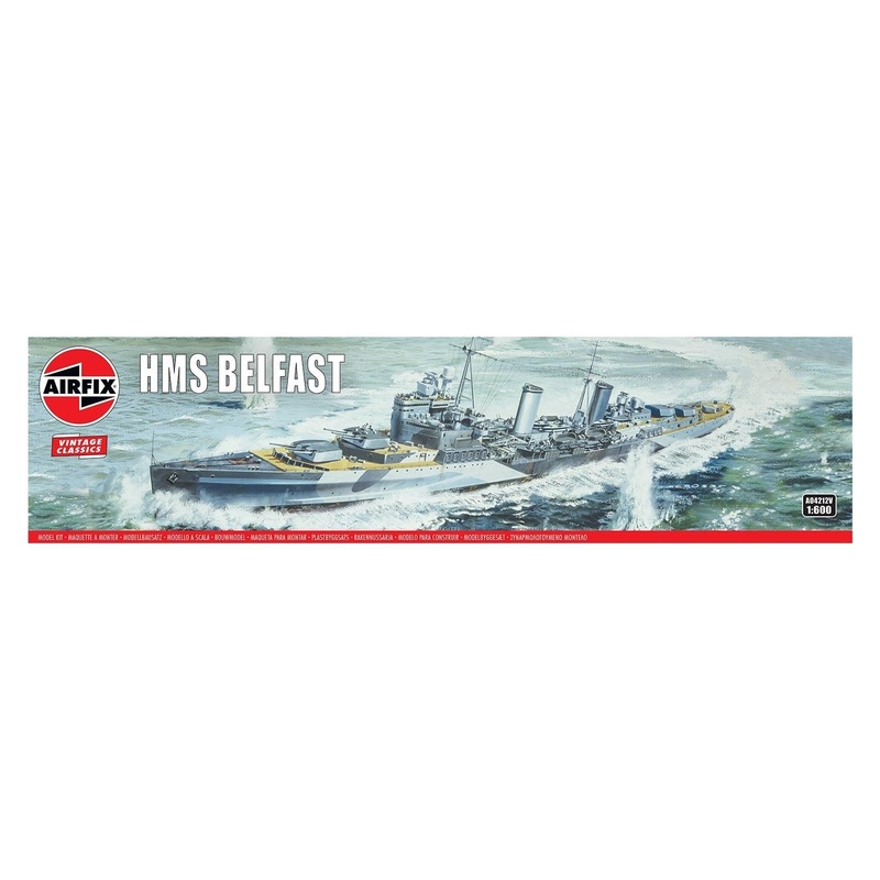 Airfix A04212V HMS Belfast 1:600 Scale