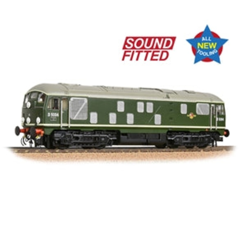 BACHMANN LOCOMOTIVE 32-443SF 24/1 D5094 BR GREEN SOUND FITTED