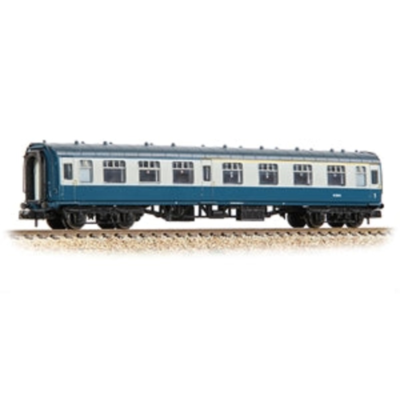 GRAHAM FARISH 374-258E BR Mk1 CK Composite Corridor BR Blue & Grey  N GAUGE