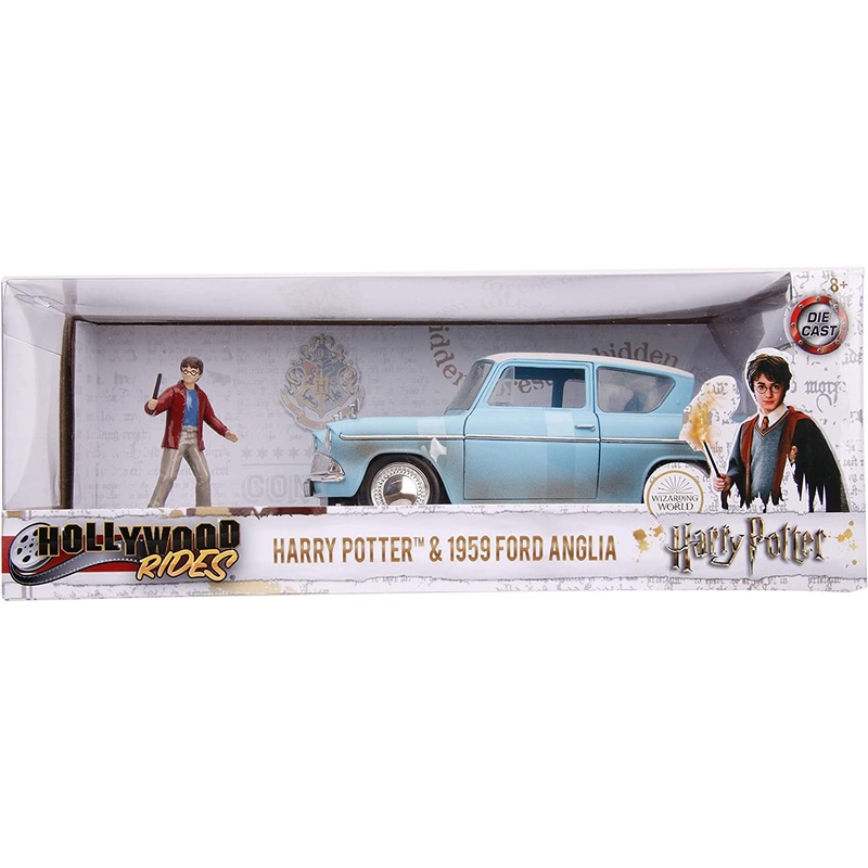 JADA HARRY POTTER 25318 HARRY POTTER & 1959 FORD ANGLIA 1:24 SCALE