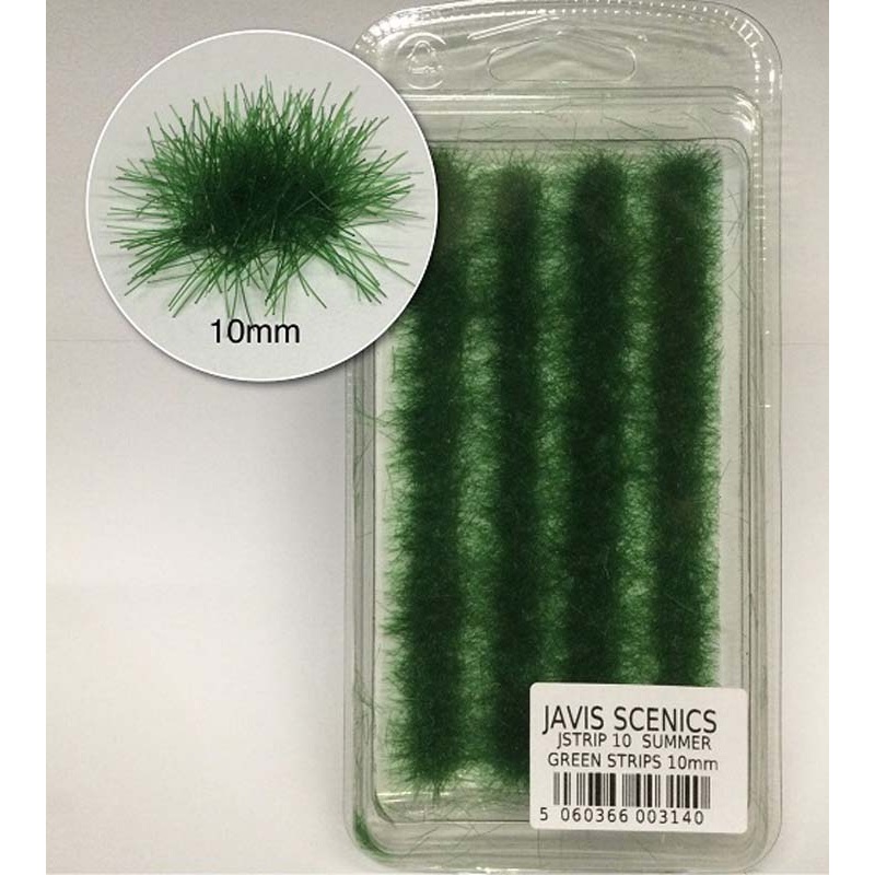 JAVIS SCENICS  JSTRIP 10 SUMMER GREEN STRIPS 10MM