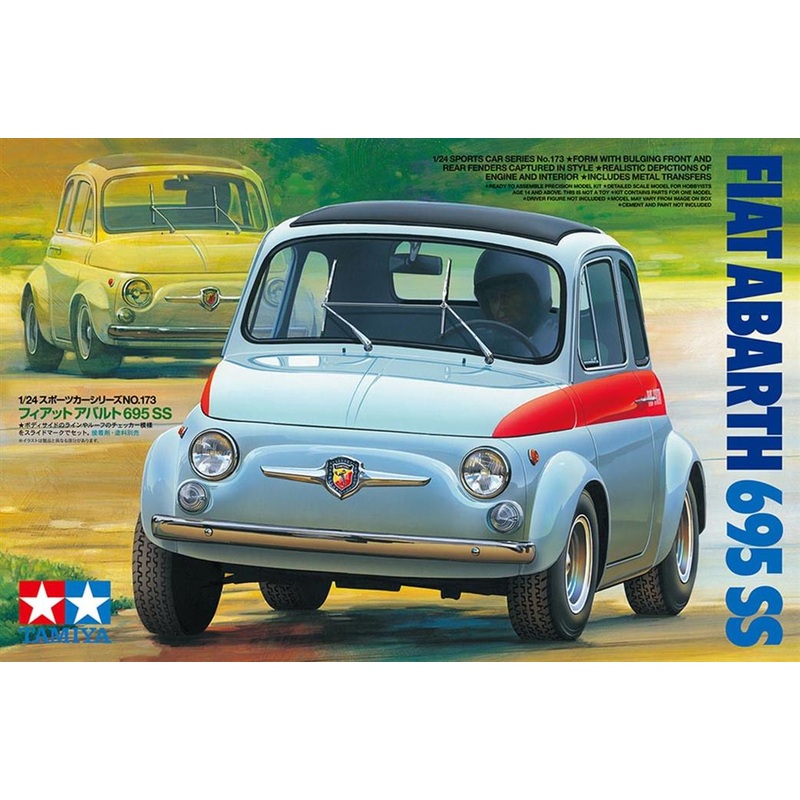 TAMIYA  24173  Fiat Abarth 695ss Car kit  1/24 Scale