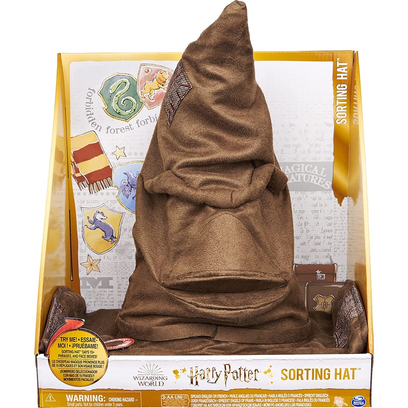 WIZARDING WORLD HARRY POTTER TALKING SORTING HAT
