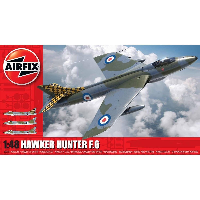 Airfix A09185 Hawker Hunter F.6 1:48 Scale