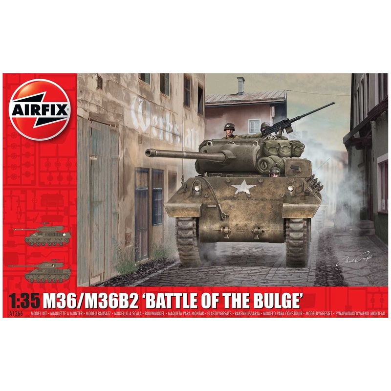 Airfix A1366 M36/M36B2 “Battle of the Bulge” 1:35 Scale
