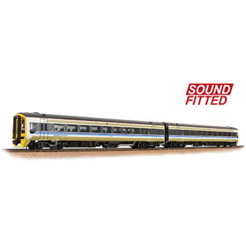 BACHMANN LOCOMOTIVE 31-517DS 2 CAR DMU 158849 BR REGIONAL RAILWAYS DCC SOUND