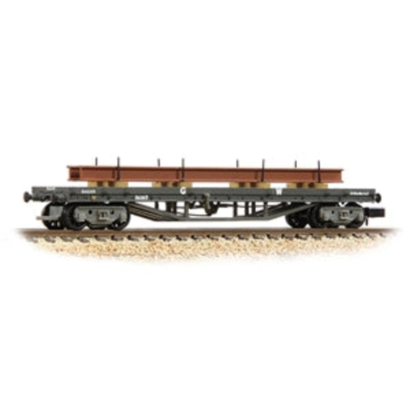 GRAHAM FARISH 373-9227D  30T ‘Macaw B’ Bogie Bolster GWR Grey [WL]  N GAUGE