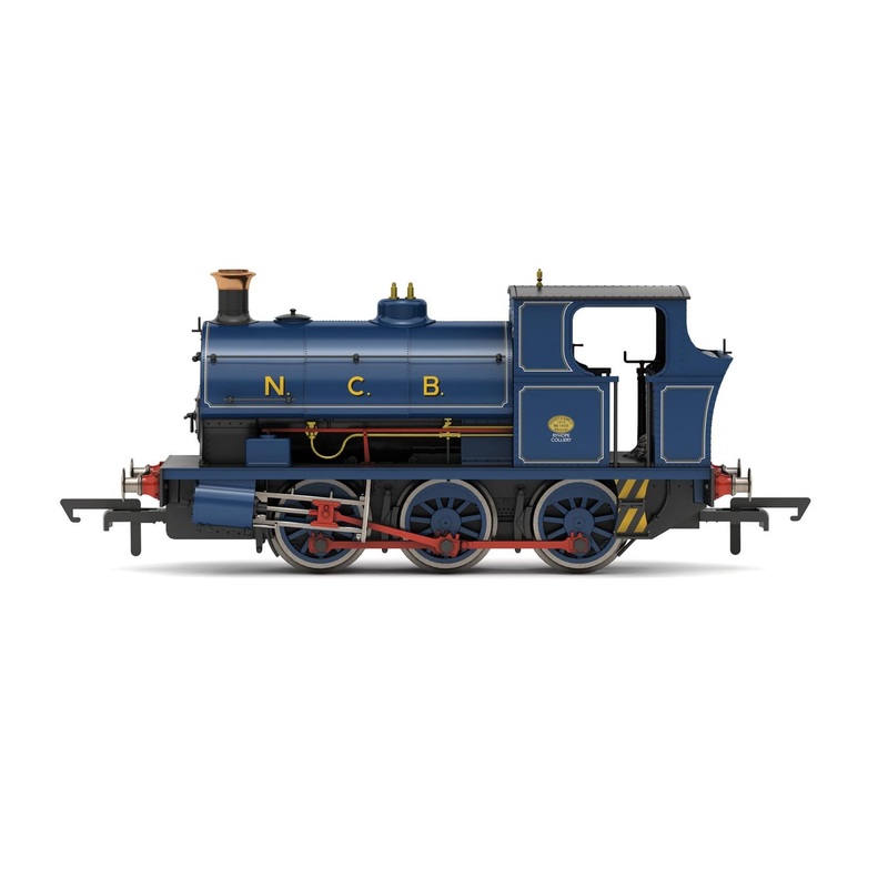Hornby R3695 National Coal Board, Peckett B2 Class, 0-6-0ST, 1455 – Era 3