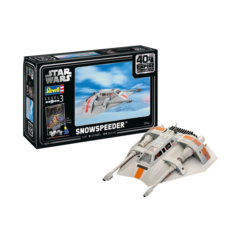 Revell 05679 Gift Set – Snowspeeder (The Empire Strikes Back 40th Anniversary)