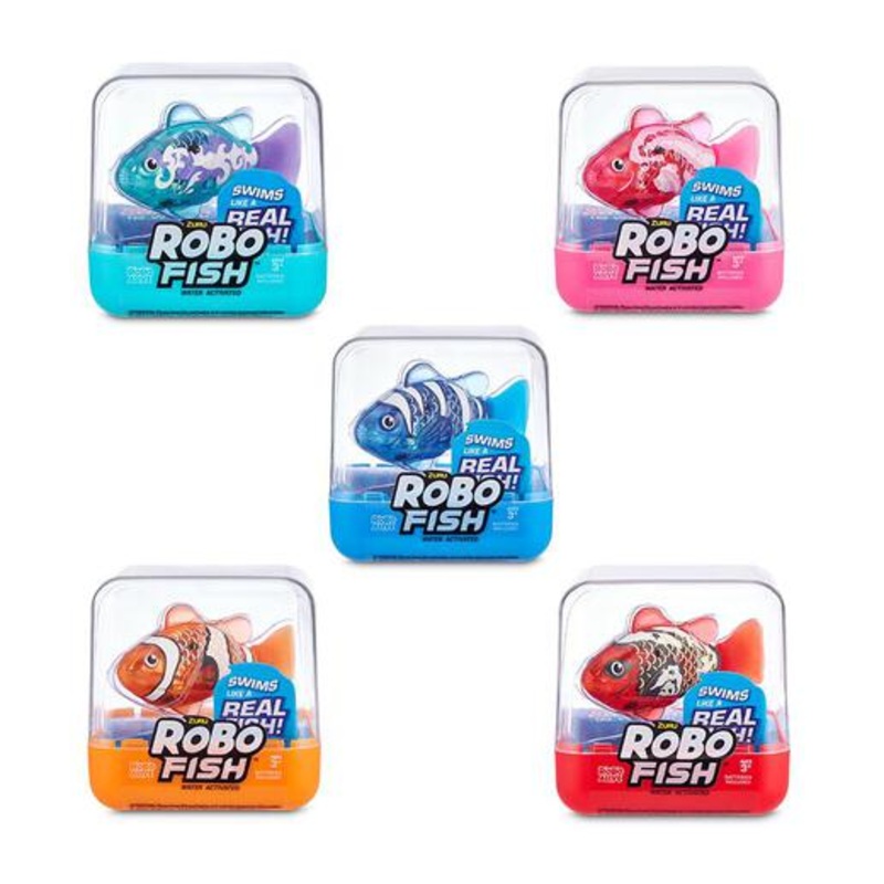 ZURU ROBO ALIVE 7191 ROBO FISH (ASSORTED DESIGNS, SUPPLIED AT RANDOM)