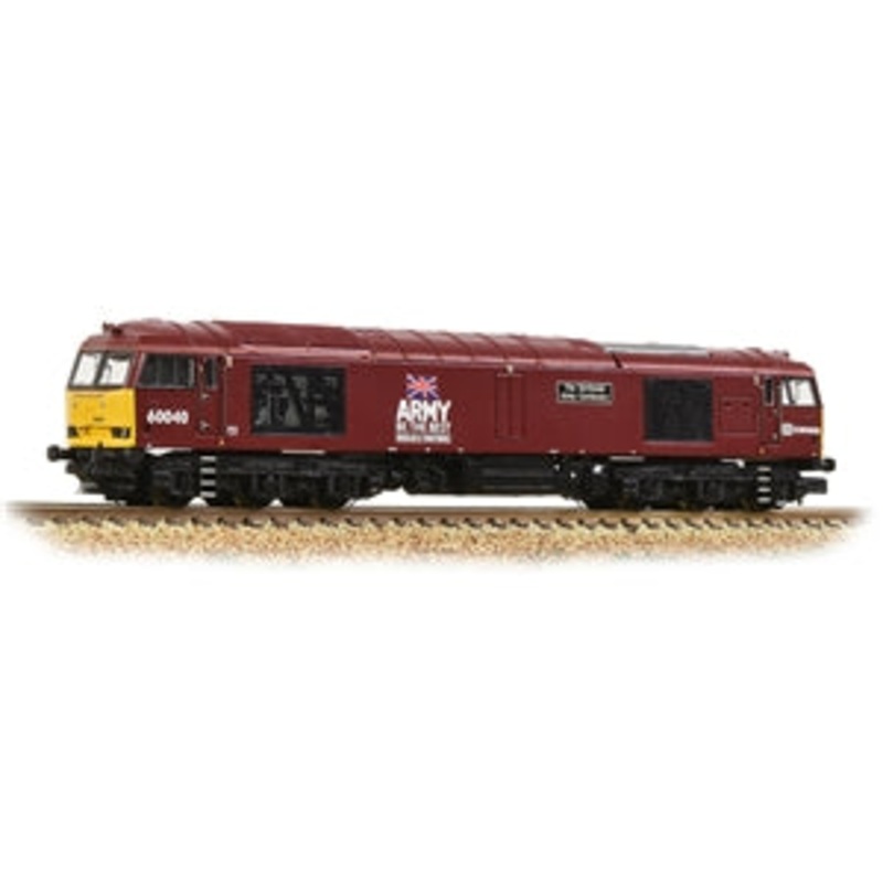 GRAHAM FARISH 371-361 CLASS 60 60040 THE TERRITORIAL ARMY CENTENARY DB SCHENKER