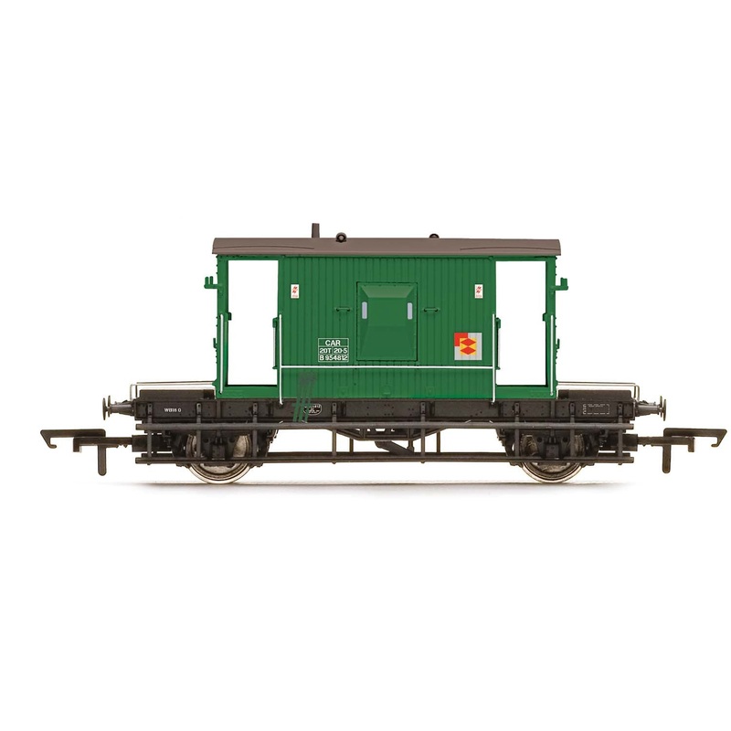 Hornby R6942 BR  Dia. 1/507 20T Brake Van  DB954812 – Era 8