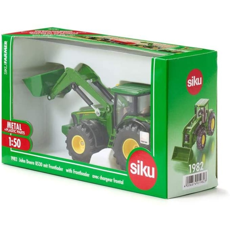 SIKU 1982 JOHN DEERE WITH FRONT LOADER 1:50 SCALE