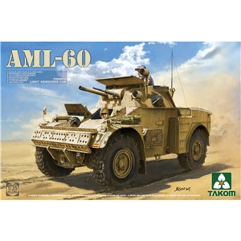 TAKOM 2084 FRENCH LIGHT ARMOURED CAR AML-60 1/35 SCALE