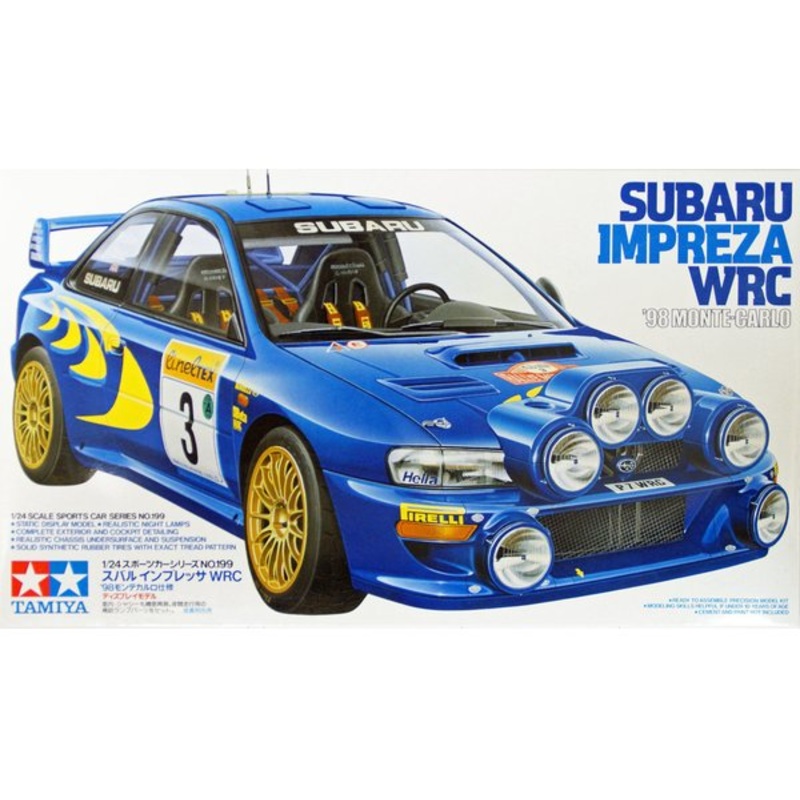TAMIYA 24199 SUBARU IMPREZA WRC 1 1/24 SCALE