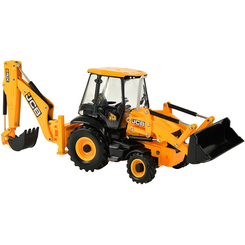 BRITAINS 42702A1 JCB BACKHOE 3CX 1:32 SCALE