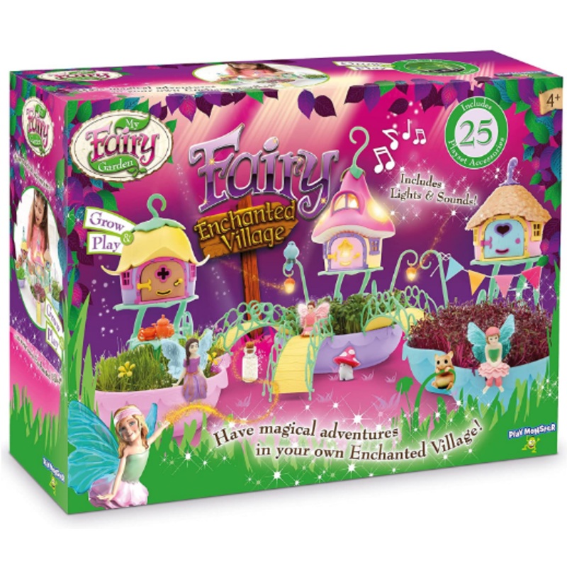 ** HALF PRICE ** MY FAIRY GARDEN FG410 FAIRY ENCHANTED VILLAGE