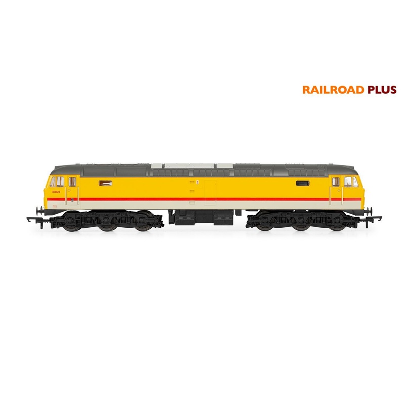 HORNBY R30186 RailRoad PlusClass 47 Co-Co 47803 Era 8