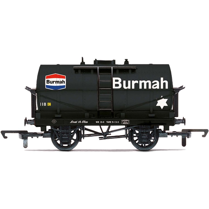 Hornby R6954 Burmah  14T Tank wagon  No. 118 – Era 3/4